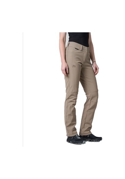 Hannah İlia Bej Kadın Softshell Pantolon Siyah