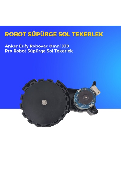 Anker Eufy Robovac Omni X10 Pro Robot Süpürge Sol Tekerlek