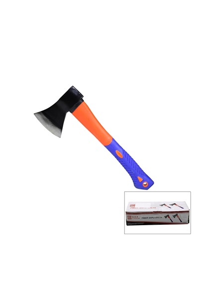 26 Cm Fiber Saplı Kamp Baltası 500 G Dövme Çelik Başlıklı Outdoor Mini El Baltası