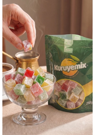 Geleneksel Pudra Şekerli Kuş Lokumu - Eşsiz Tadıyla Çay Ve Kahve Keyfinin Eşlikçisi 1kg