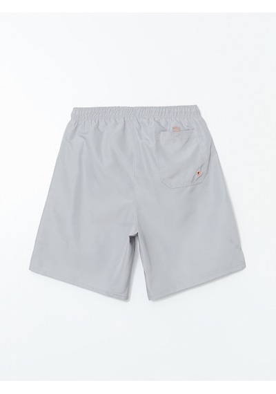 Lcwaıkıkı Classic Gri Kısa Boy Basic Erkek Deniz Şortu