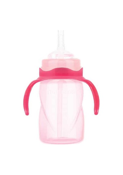 Mamajoo Bardak & Biberon Kulp Seti Pembe & Mor İkili