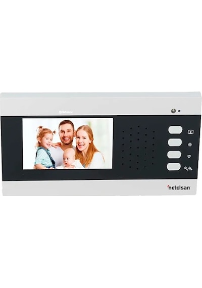 Netelsan Alvara 4.3'' Renkli Şube Görüntülü Diafon