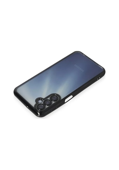 Newface Samsung Uyumlu Galaxy A55 5g Kılıf Razer Lensli Silikon - Siyah Resimdeki