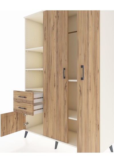 Hyperion Dolap 5 Raflı 2 Çekmeceli Tek Askılı 132x44x195 Aytaşı-çam/çam Atlas Çam/atlas Çam - Aytası Hyperion Dolap 5 Raflı 2 Çekmeceli Tek Askılı 132x44x195 Aytaşı-çam/çam Atlas Çam/atlas Çam - Aytası