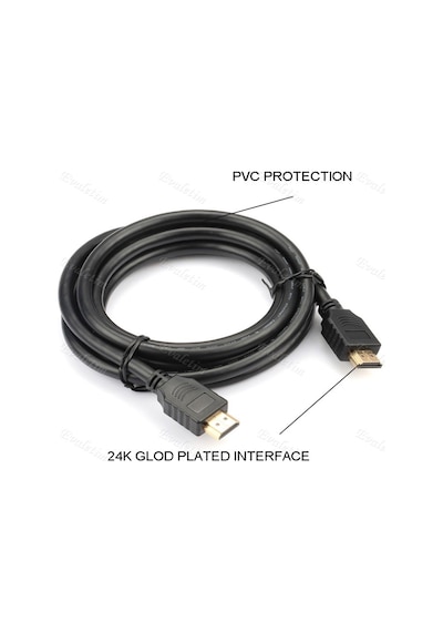 Hdmi Kablosu 1.4B 3D Boyutlu Lcd Laptop 4294A Ara Bağlanti Erkek
