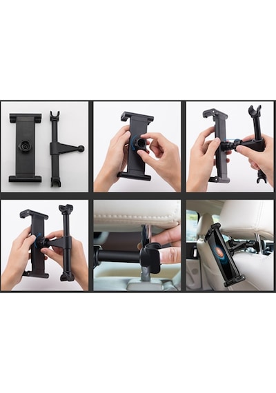Ally Chz-04 Araç Arka Koltuk 12.9 Inch Kadar Tablet Telefon Tutu