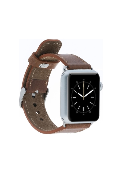 Bouletta Apple Uyumlu  Watch Deri Kordon 42-44-45 MM Kahve (443082875)