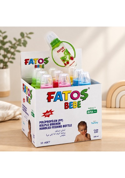 Kulplu Pp Plastik Bebek Biberon