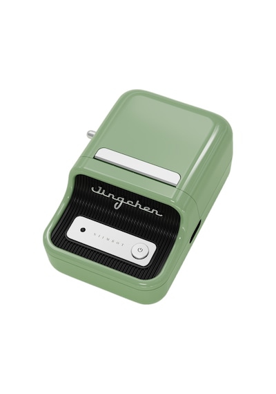 Nıımbot B21, Taşınabilir, Mürekkepsiz, Termal Etiket Yazıcı Bluetooth, Type-c Yeşil