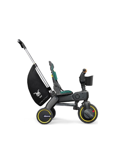 Doona Liki Trike Tek Parça Katlanır 3 Tekerlekli Bebek Bisikleti S5 Yeşil