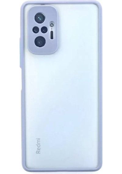 Newface Xiaomi Redmi Note 10 Pro Kılıf Montreal Silikon Kapak - Gri