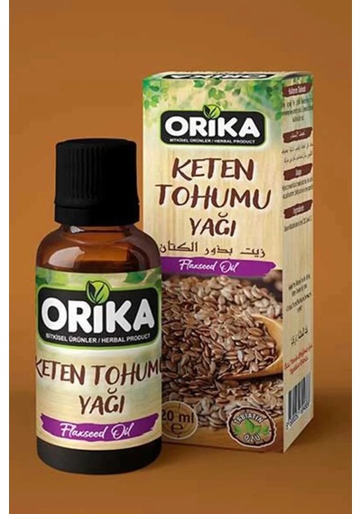 Tedar Keten Tohumu Yağı 20 Ml. Najmaddin 1 G