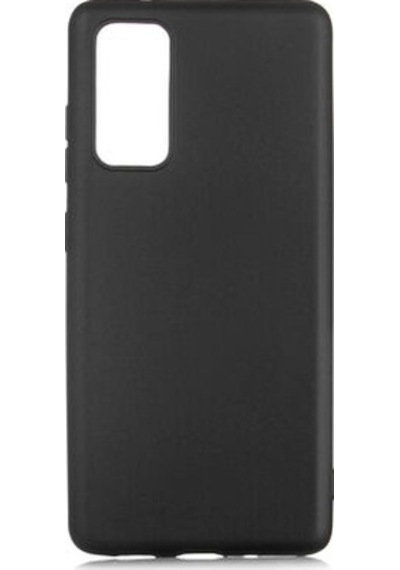 Samsung Galaxy Uyumlu S20 Fe Kılıf Esnek Yapılı İnce Slim Silikon Kapak Ryc/premier Siyah