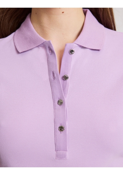 Pierre Cardin Kadın Lila Tişört Basic 50325456-vr034
