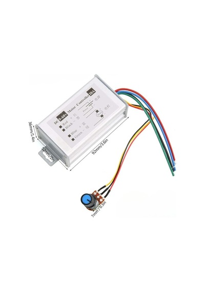 9-60v 20a Pwm Dc Motor Hız Kontrol Modülü