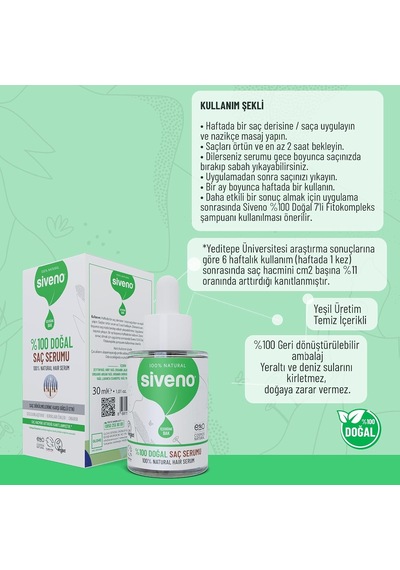 Ayrex %100 Doğal Saç Bakım Serumu Biberiye Yağlı Dökülme Karşıtı Onarıcı 10 Mucizevi Yağ 30 Ml