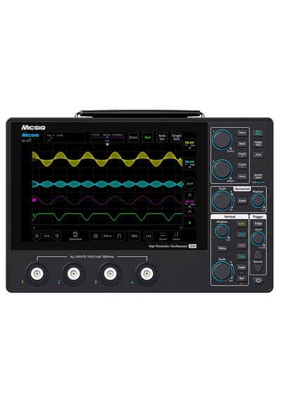 Micsig Mho14-200n Dijital Osiloskop, 4 Kanal, 200 Megahertz, Bataryalı