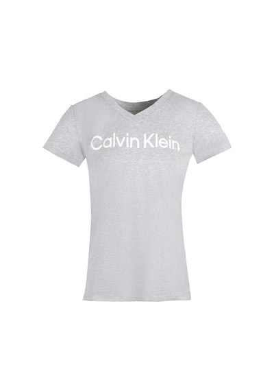 Calvin Klein Calvın Kleın Kadın T-shırt Pfbt2280-lwm Gri
