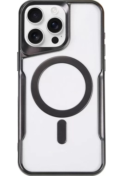 Newface Apple İphone 11 Pro Max Kılıf Boyi Magsafe Silikon Kapak - Siyah