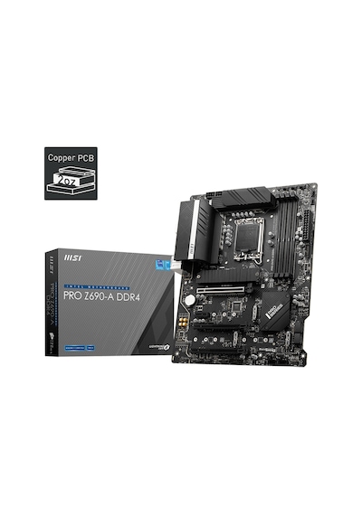 MSI PRO Z690-A DDR4 Intel Z690 5200 MHz (OC) DDR4 Soket 1700 ATX Anakart