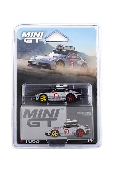 Mini Gt 1068 1/64 Porsche 911 Dakar "uncle Rally" - Blister Paket Çok Renkli