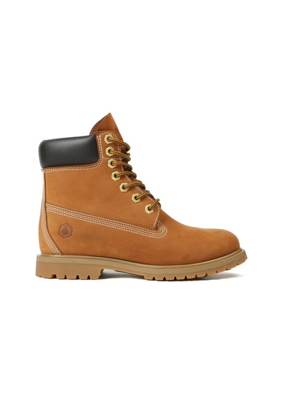 Hammer Jack Hakiki Deri Tarçın Nubuk Unisex Bot Tarçın