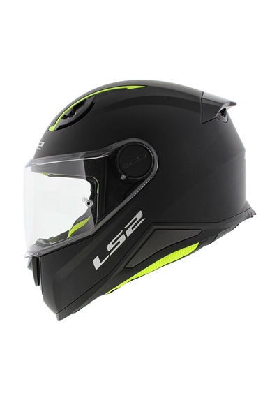 Ls2 FF812 Kid Çocuk Kapalı Motosiklet Kaskı Mat Siyah