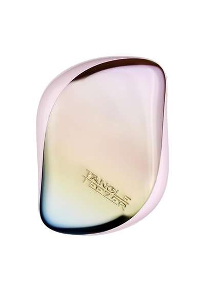 Compact Styler Matte Ombre Chrome Saç Fırçası - Seyahat Ve Çanta Boy Tarak