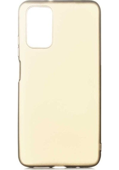 Xiaomi Redmi 9t Kılıf Zore Premier Silikon Kapak Gold