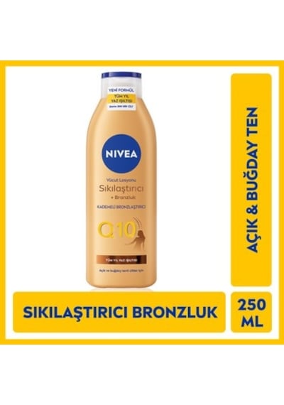 Güneşsiz Bronzlaştırıcı Vücut Losyonu 250ml, 7 Günde Etki