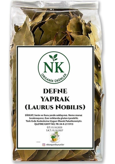 Defne Yaprağı Laurus Nobilis L. Akdeniz Defnesi 100gr