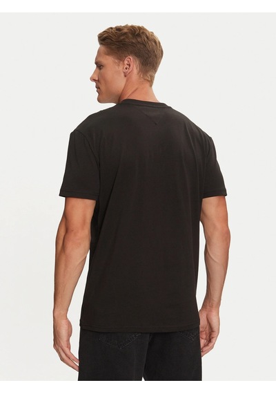 Tommy Hılfıger Erkek T-shırt Dm0dm20744-bds SIYAH