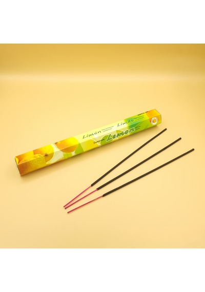 Darshan Lemon Çubuk Tütsü Limon Aromalı Ferah Kokulu Tütsü