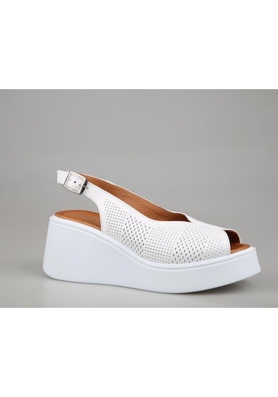 Pierre Cardin Pc-54587 Beyaz Kadın Topuklu Ayakkabı Beyaz
