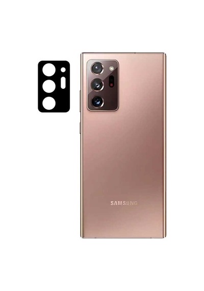Samsung Uyumlu Galaxy Note 20 Ultra Zore 3d Kamera Camı Siyah
