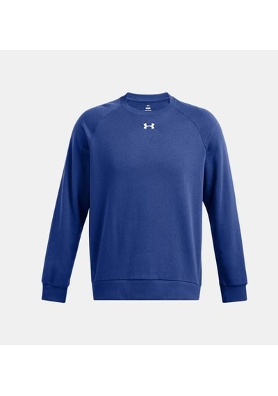 Under Armour Ua Rival Fleece Crew Erkek Sweatshirt-28784-mavi
