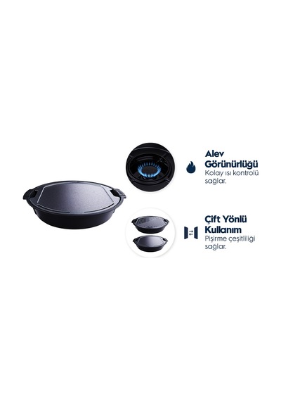 Mini Barbekü Pro Siyah