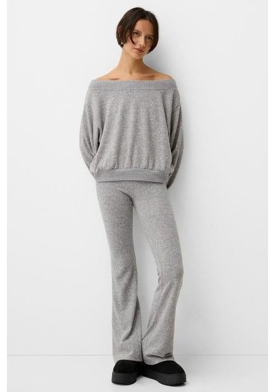 Seeh Gri Bluz Pantolon İkili Takım Sh314 Standart