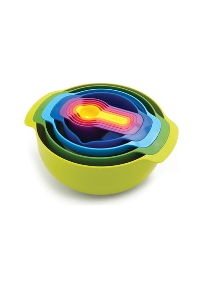 Joseph Joseph Nest 9 Plus Karıştırma Kase Seti - Çok Renkli Diğer