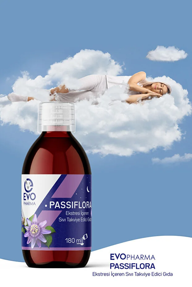 Passiflora Sıvı Takviye Edici Gıda 180 Ml
