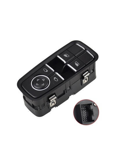 Porsche Boxter Sol Ön Çiftli Cam Açma Düğmesi Anahtarı 2012-2016 N11.475