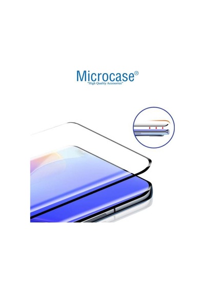 Microcase Huawei Nova 9 3D Curved Tam Kaplayan Tempered Glass Cam