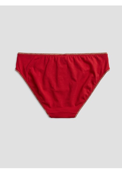 Lcw Dream Kırmızı Siml Detaylı Bikini Külot