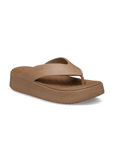 Crocs Getaway Platform Flip Kadın Terlik Cr209410 Crc.2jj Kahverengi