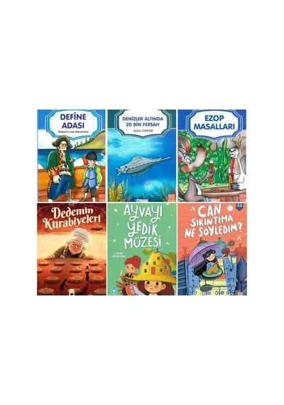 1.2.ve 3.sınıf Dedemin Kurabiyeleri,ayvayı Yedik Müzesi,can Sıkıntıma Ne Söyledim ,6 Kitap Set