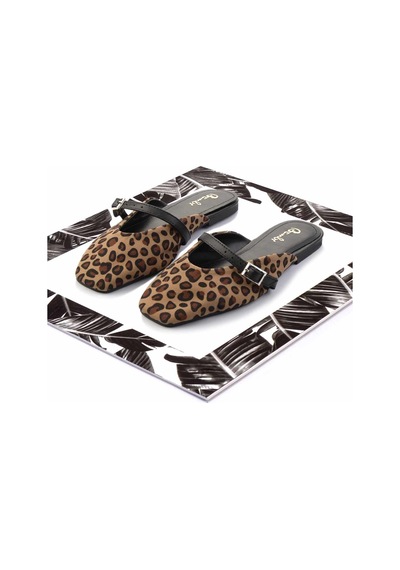 Bambi Leopar Kadın Terlik K04575005004 Leopar