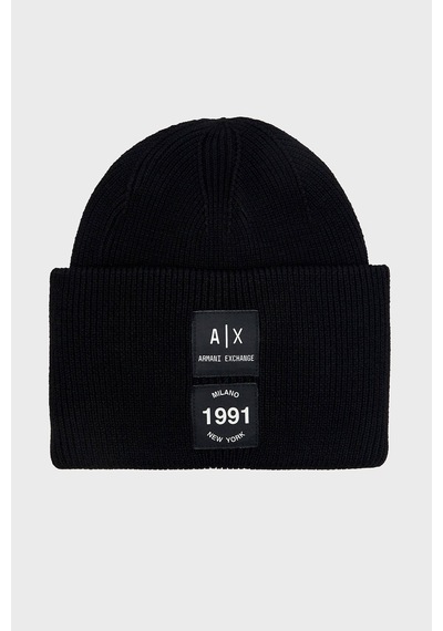 Armani Exchange Logolu Bere Erkek Bere Xm003130 Af14008 Uc001 Siyah