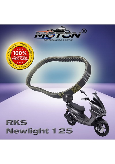 Rks Newlihgt 125 Varyatör Kayışı - Dayanıklı Güçlendirilmiş Yapılı Tayland Üretimi