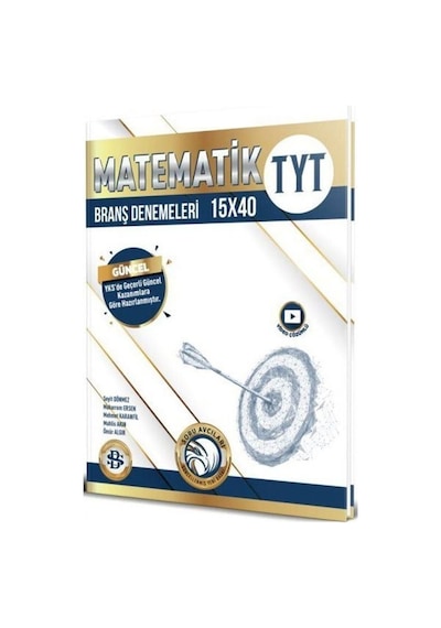 TYT Matematik 15x40 Branş Deneme -  Bilgi Sarmal Yayınları